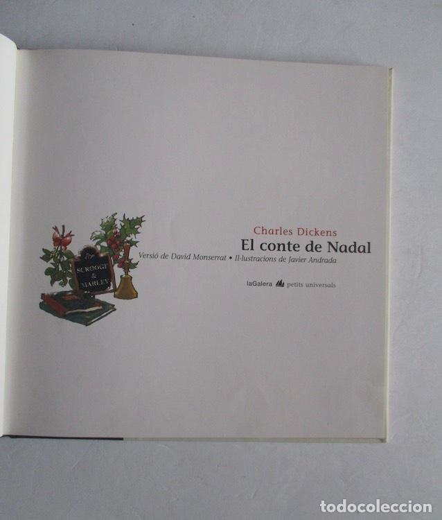 Libros de segunda mano: EL CONTE DE NADAL - CHARLES DICKENS - Foto 2