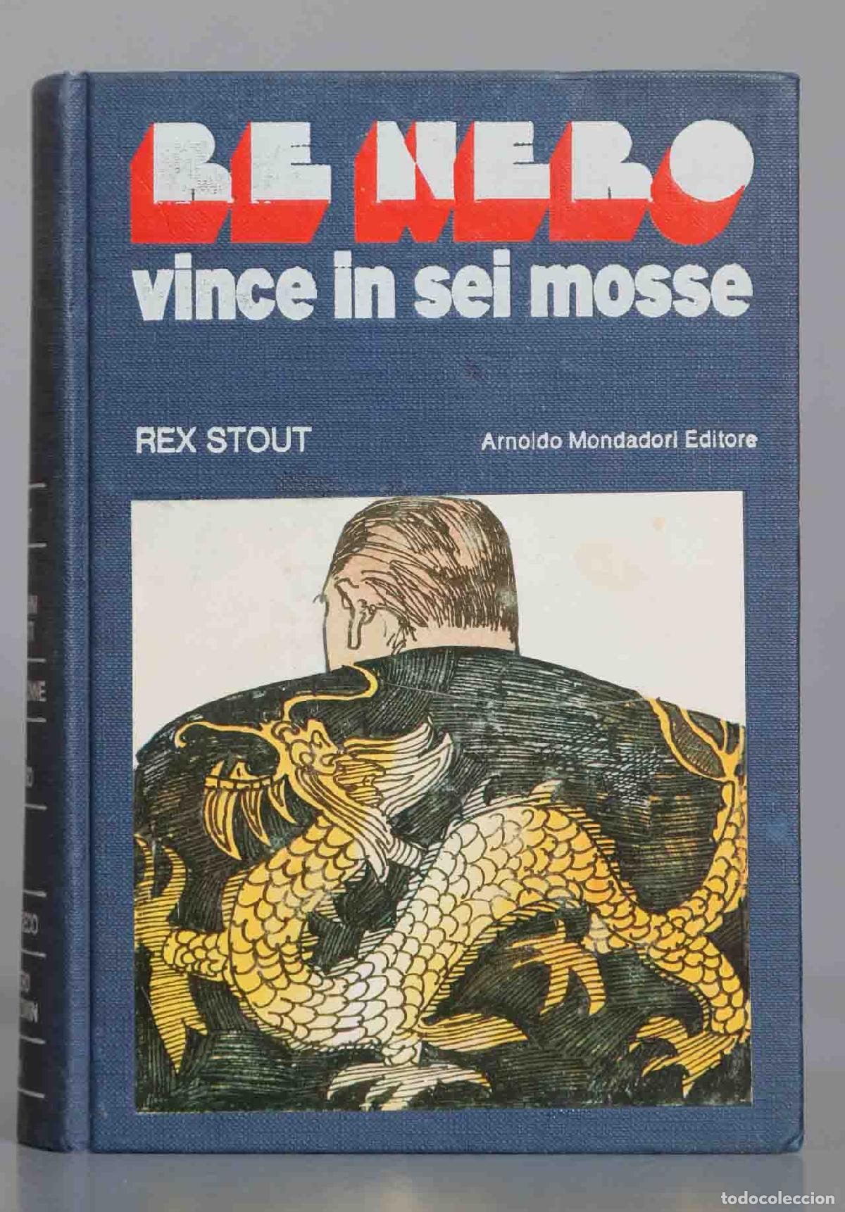 Libros de segunda mano: Re nero vince in sei mosse. Rex Stout. 1973 - Foto 1