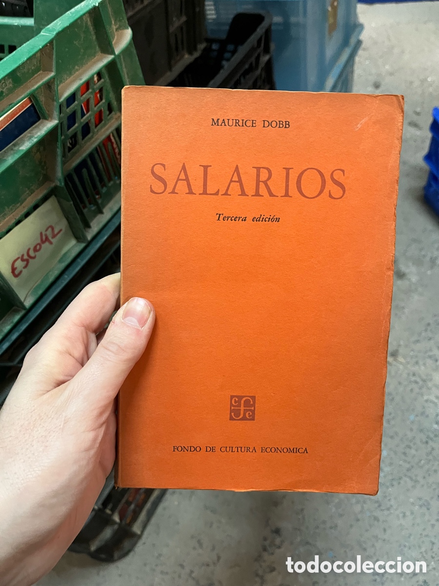 Libros de segunda mano: Esco42 MAURICE DOBB SALARIOS Tercera edici&oacute;n - Foto 1
