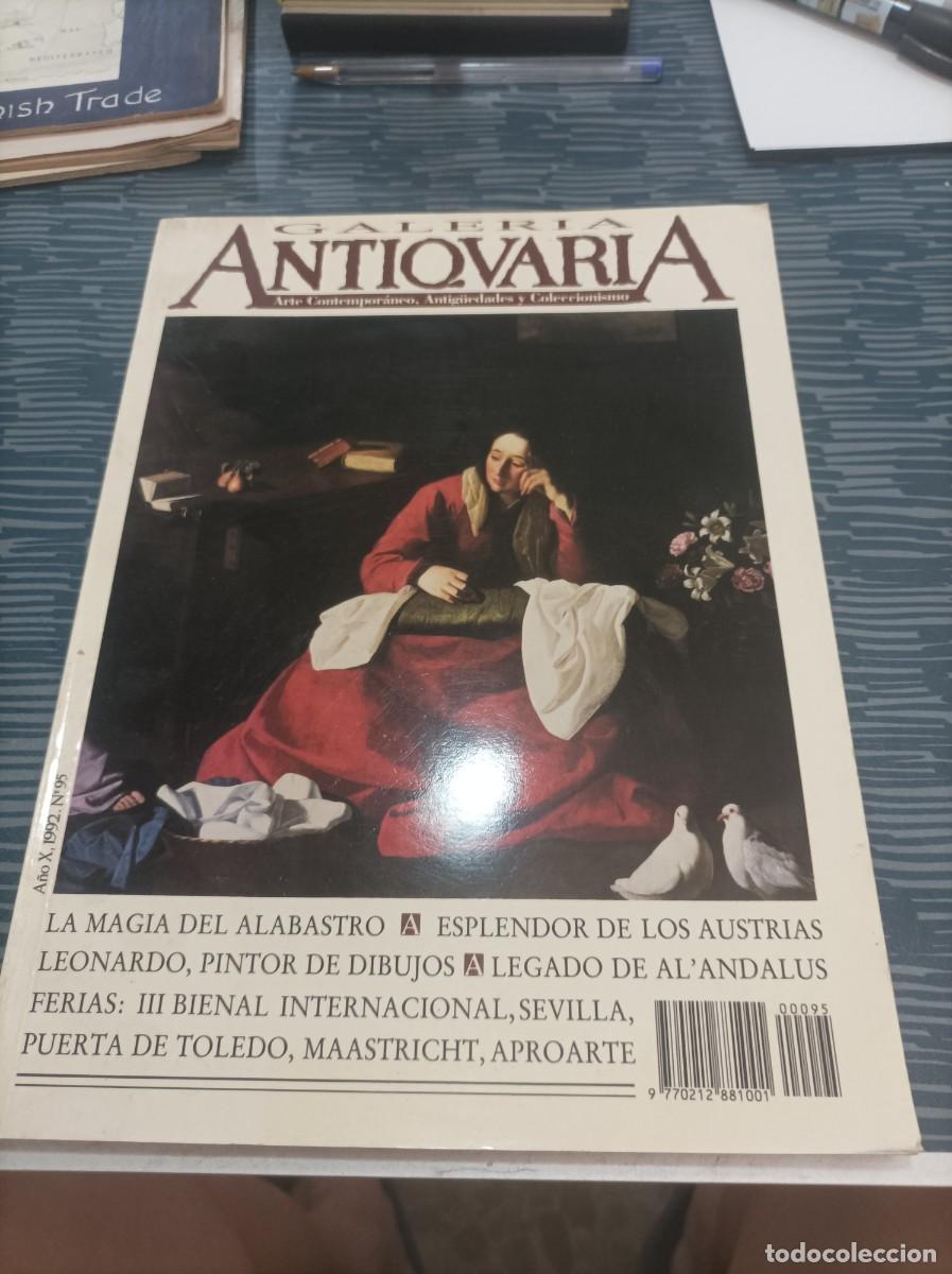 Gebrauchte B&uuml;cher: GALER&Iacute;A ANTICUARIA,ARTE CONTEMPOR&Aacute;NEO,ANTIGUEDADES Y COLECCIONISMO,NUM.95,MAYO 1992.VER FOTOS.