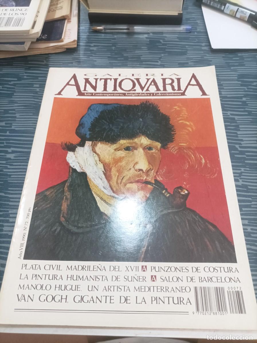 Gebrauchte B&uuml;cher: GALER&Iacute;A ANTICUARIA,ARTE CONTEMPOR&Aacute;NEO,ANTIGUEDADES Y COLECCIONISMO,NUM.72,1990,VER FOTOS.