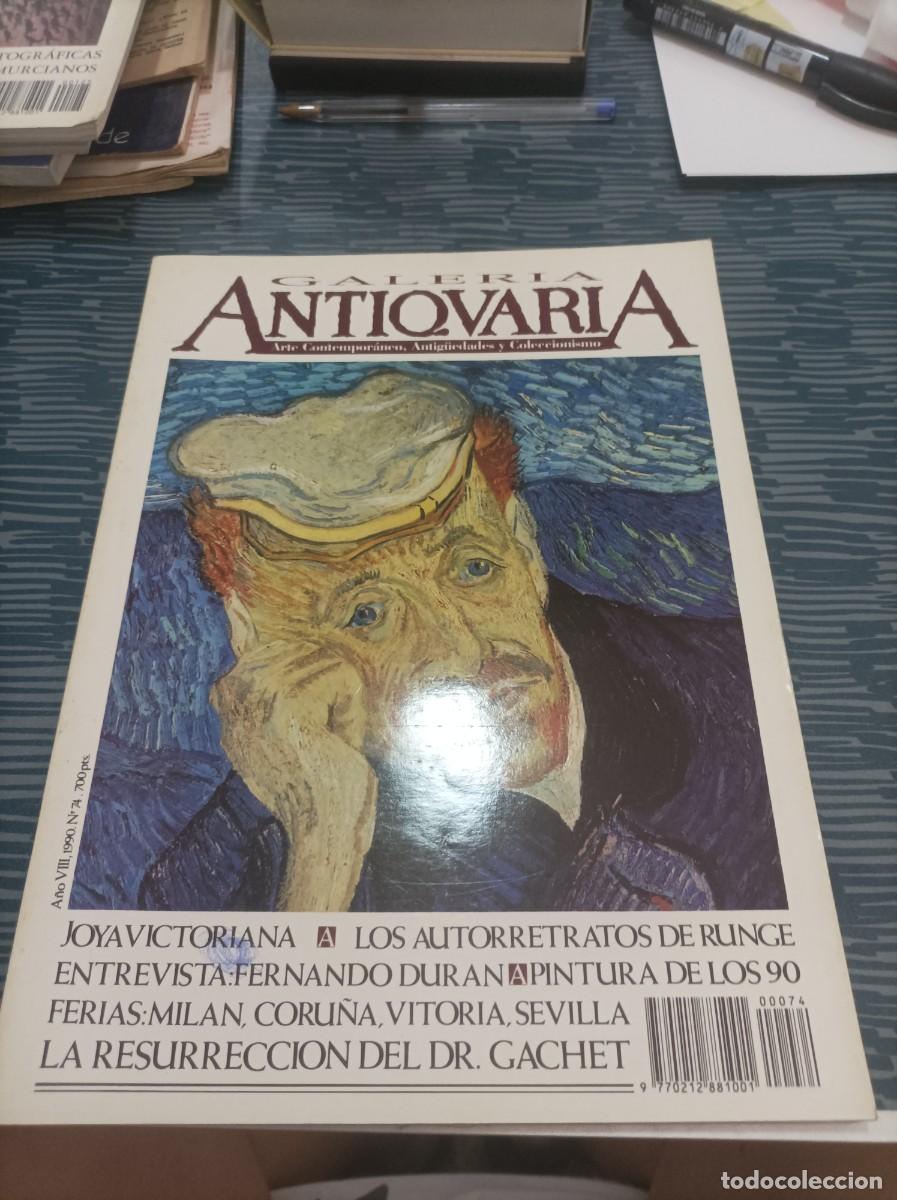 Gebrauchte B&uuml;cher: GALER&Iacute;A ANTICUARIA,ARTE CONTEMPOR&Aacute;NEO,ANTIGUEDADES Y COLECCIONISMO,NUM.74 1990.VER FOTOS.