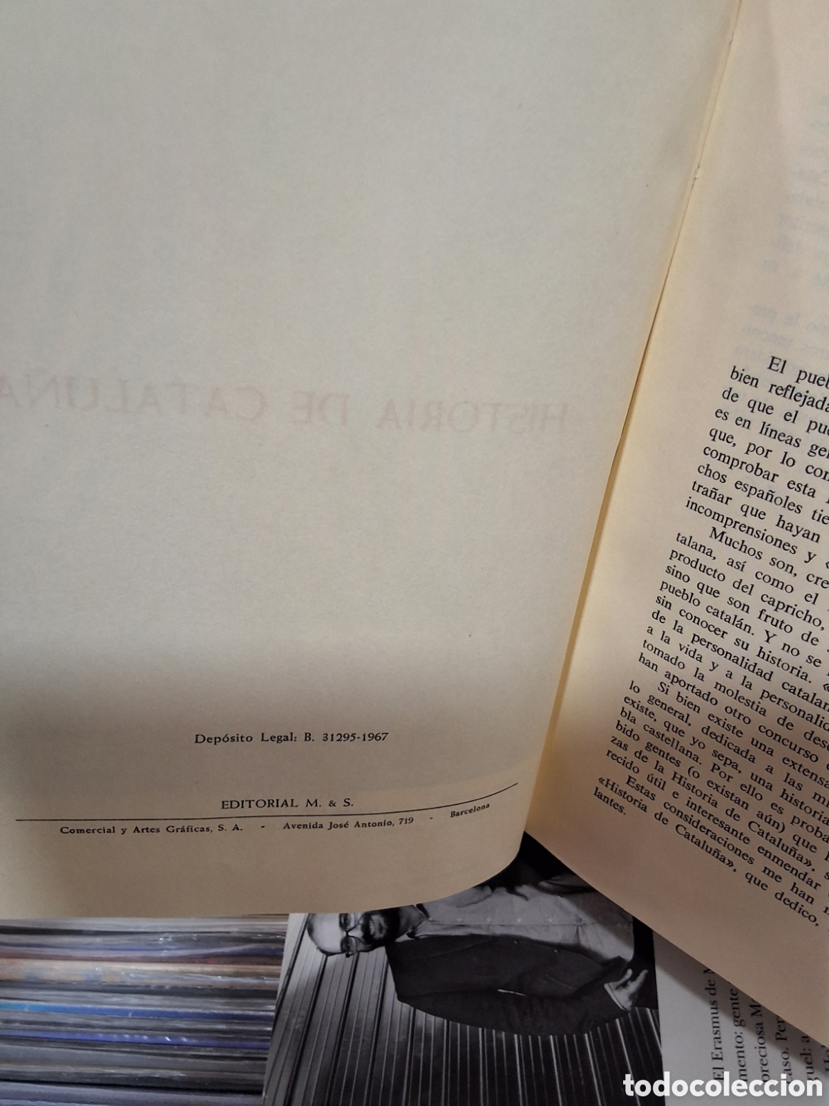 Libros de segunda mano: HISTORIA DE CATALU&Ntilde;A - M. CAPDEFERRO - Foto 6