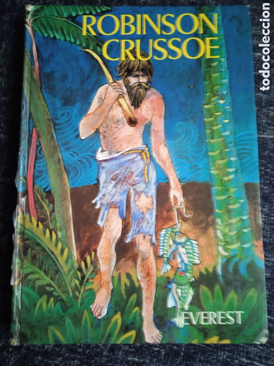 Libros de segunda mano: ROBINSON CRUSSOE, -ED. EDICI&Oacute;N EVEREST - ILUSTRADO - Foto 1