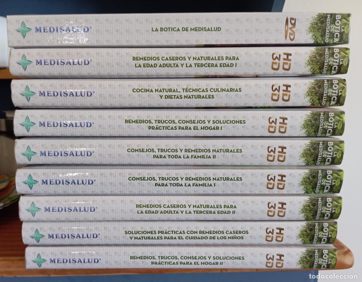 Libros de segunda mano: LA BOTICA DE MEDISALUD 8 LIBROS + DVDs - Foto 2