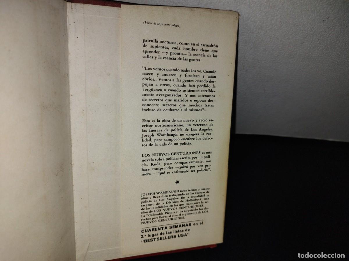 Libros de segunda mano: 102- LOS NUEVOS CENTURIONES - JOSEPH WAMBAUGH - Foto 5