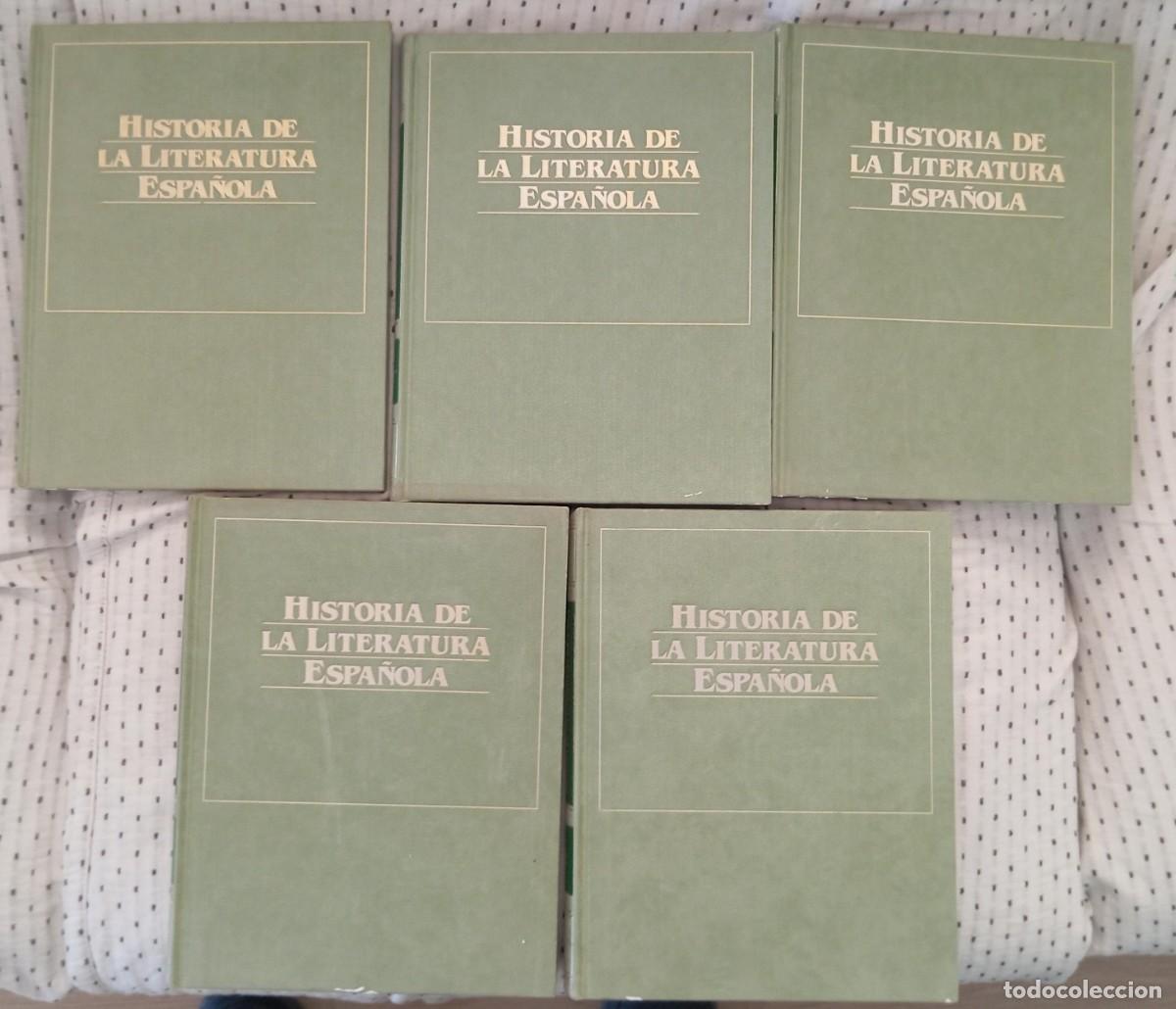 Libros de segunda mano: HISTORIA DE LA LITERATURA ESPA&Ntilde;OLA - 5 TOMOS - Foto 1