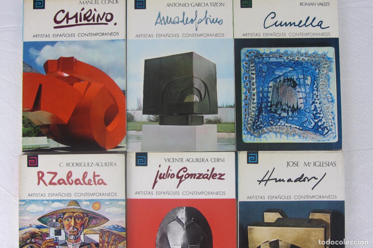 Libros de segunda mano: CONJUNTO DE SEIS LIBROS.ARTISTAS ESPA&Ntilde;OLES CONTEMPOR&Aacute;NEOS 1971-1973