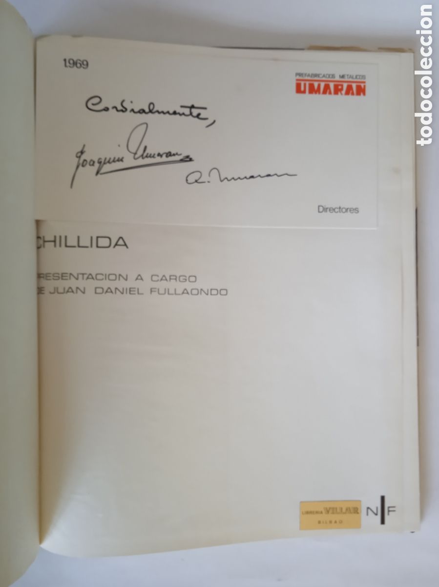 Libros de segunda mano: CHILLIDA. J.D. FULLAONDO. NUEVA FORMA. ALFAGUARA 1968. - Foto 5