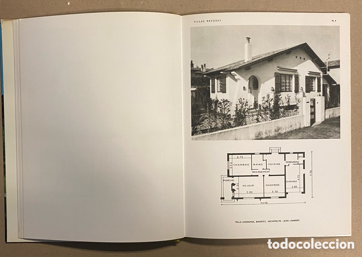 Libros de segunda mano: VILLAS BASQUES. JEAN SOUPRE. EDITIONS CHARLES MASSIN. - Foto 4