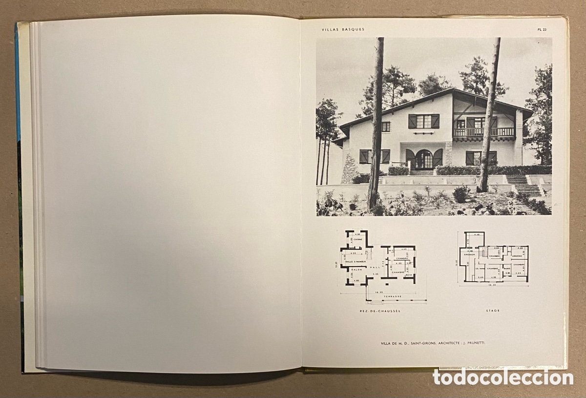 Libros de segunda mano: VILLAS BASQUES. JEAN SOUPRE. EDITIONS CHARLES MASSIN. - Foto 6