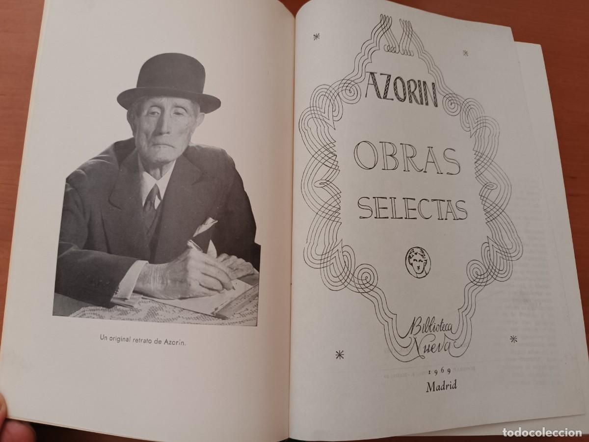 Libros de segunda mano: Obras selectas Azor&iacute;n 1969 - Foto 4