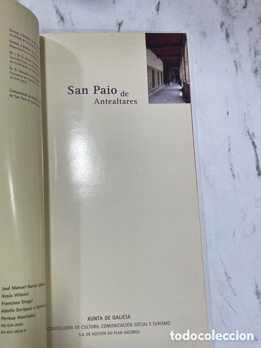 Libros de segunda mano: SAN PAIO DE ANTEALTARES Xunta de Galicia - Foto 3