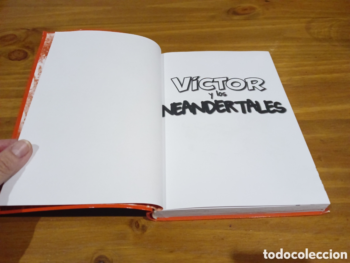 Libros de segunda mano: V&iacute;ctor y los Neandertales. - Foto 2