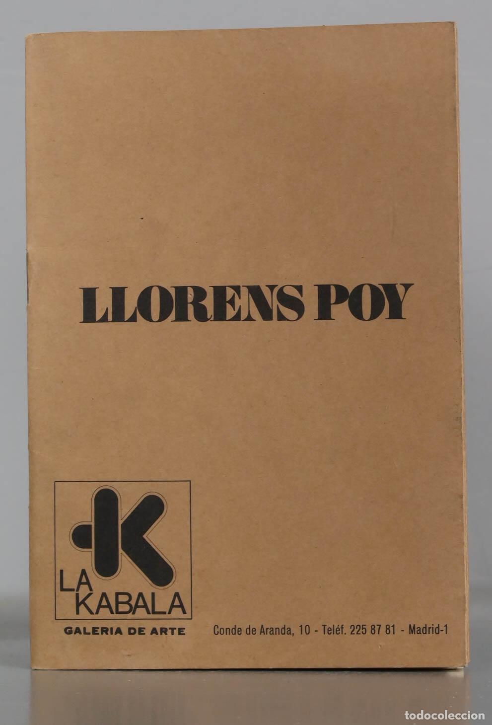 Libros de segunda mano: LLORENS POY. LA KABALA - Foto 1