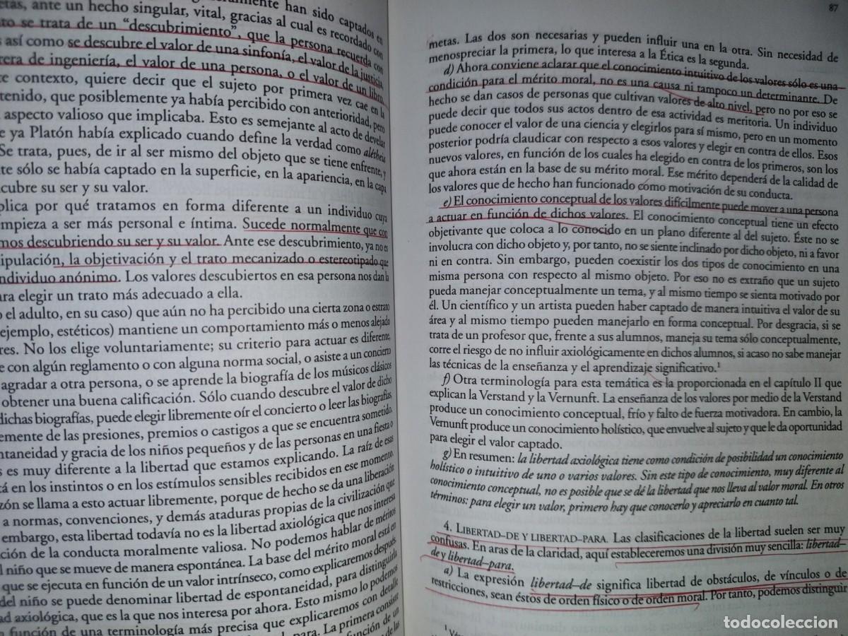 Libros de segunda mano: 102- INTRODUCCI&Oacute;N A LA &Eacute;TICA - RA&Uacute;L GUTI&Eacute;RREZ S&Aacute;ENZ - Foto 11