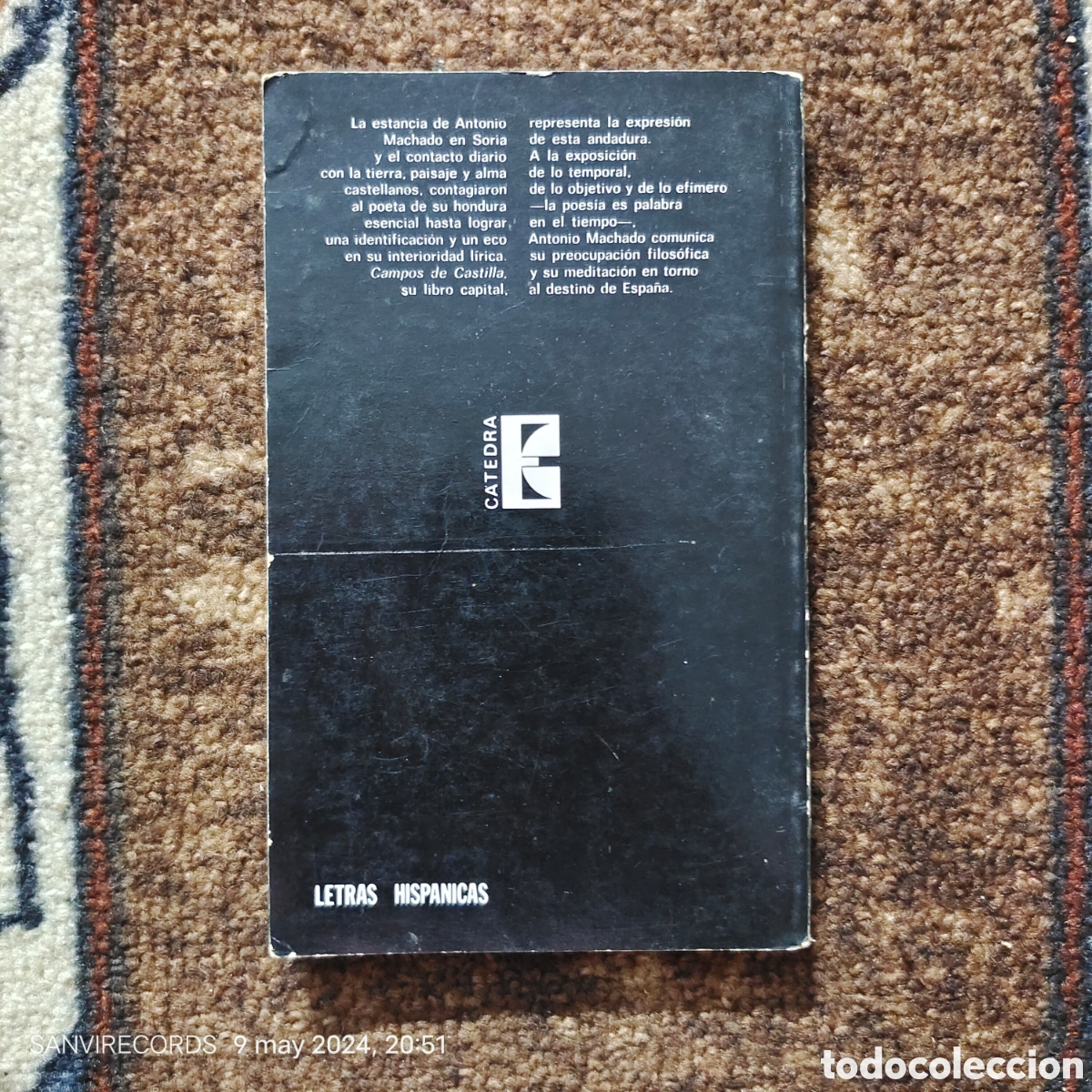 Libros de segunda mano: CAMPOS DE CASTILLA (ANTONIO MACHADO) (CATEDRA, LETRAS HISP&Aacute;NICAS) - Foto 2