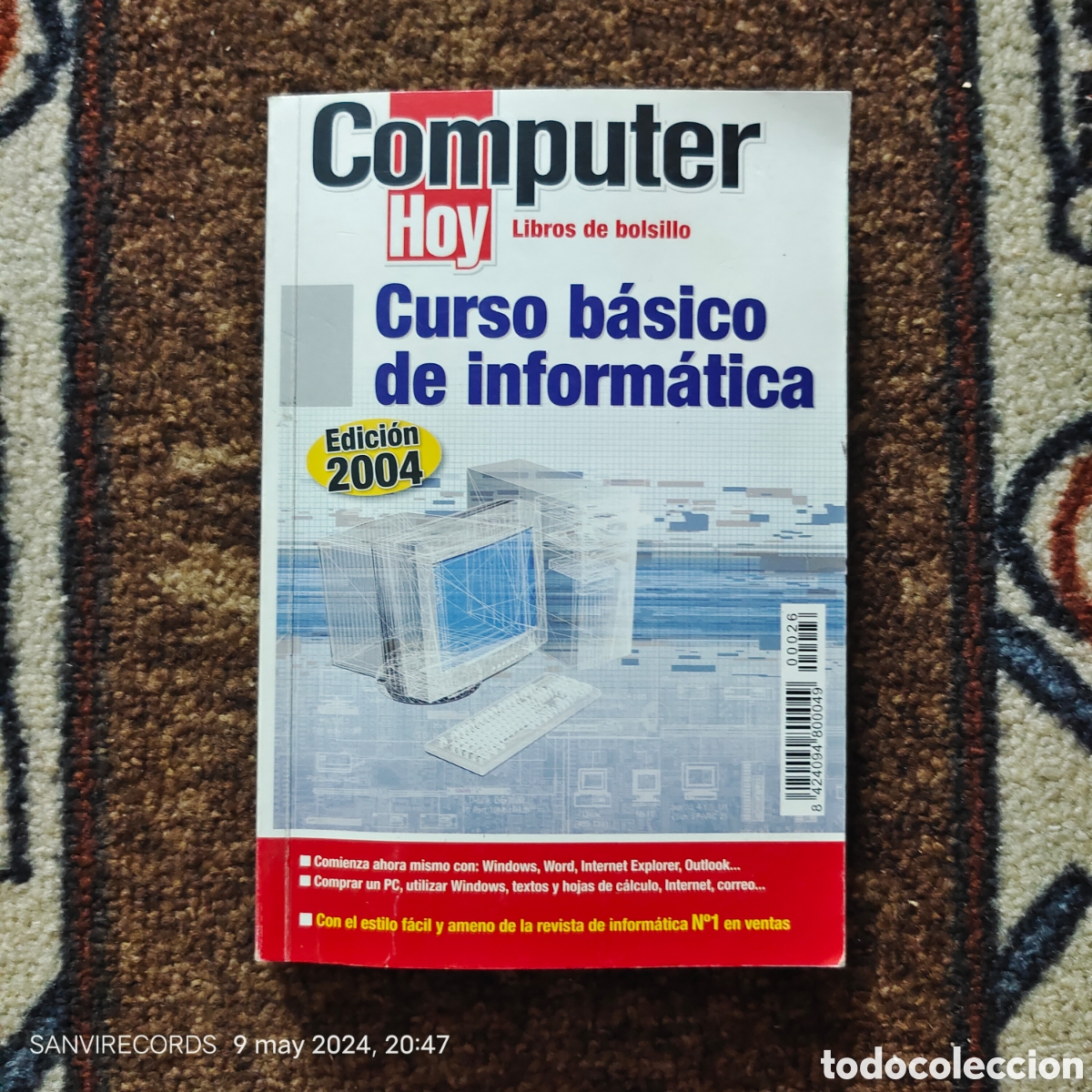 Libros de segunda mano: CURSO B&Aacute;SICO DE INFORM&Aacute;TICA (COMPUTER HOY, LIBRO DE BOLSILLO) (EDICI&Oacute;N 2004) - Foto 1