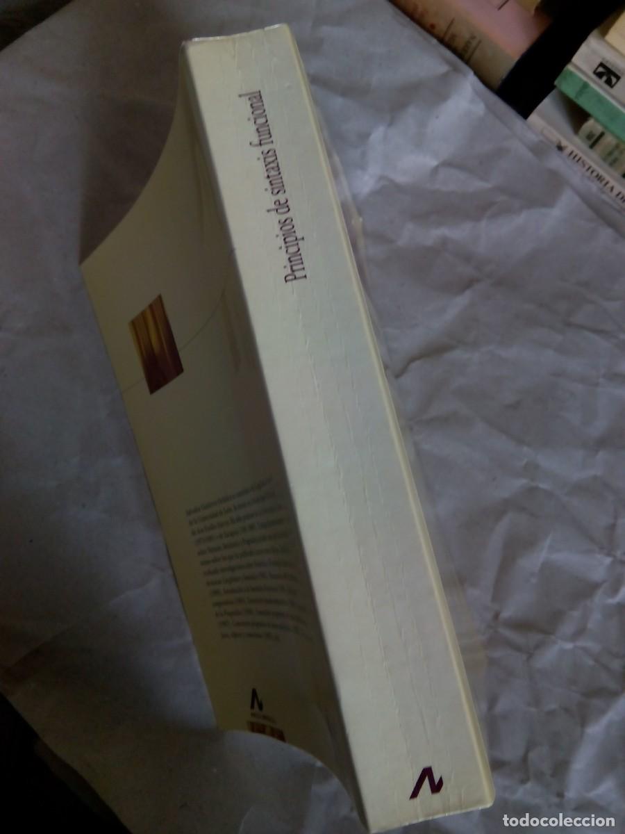 Libros de segunda mano: PRINCIPIOS DE SINTAXIS FUNCIONAL / SALVADOR GUTI&Eacute;RREZ ORD&Oacute;&Ntilde;EZ - Foto 3
