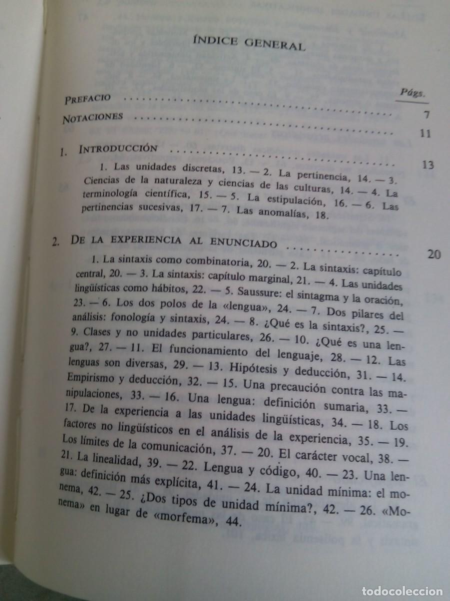 Libros de segunda mano: SINTAXIS GENERAL / ANDR&Eacute; MARTINET - Foto 7
