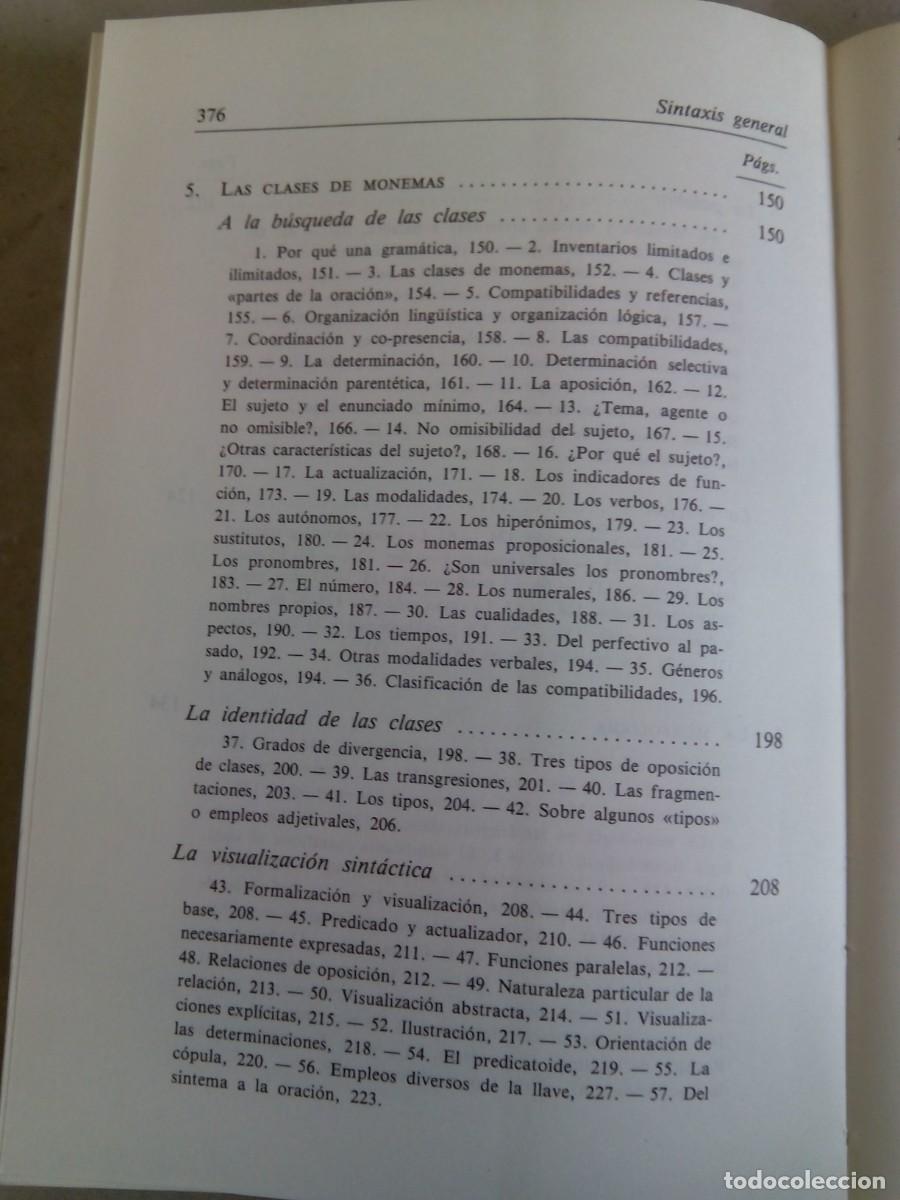 Libros de segunda mano: SINTAXIS GENERAL / ANDR&Eacute; MARTINET - Foto 10