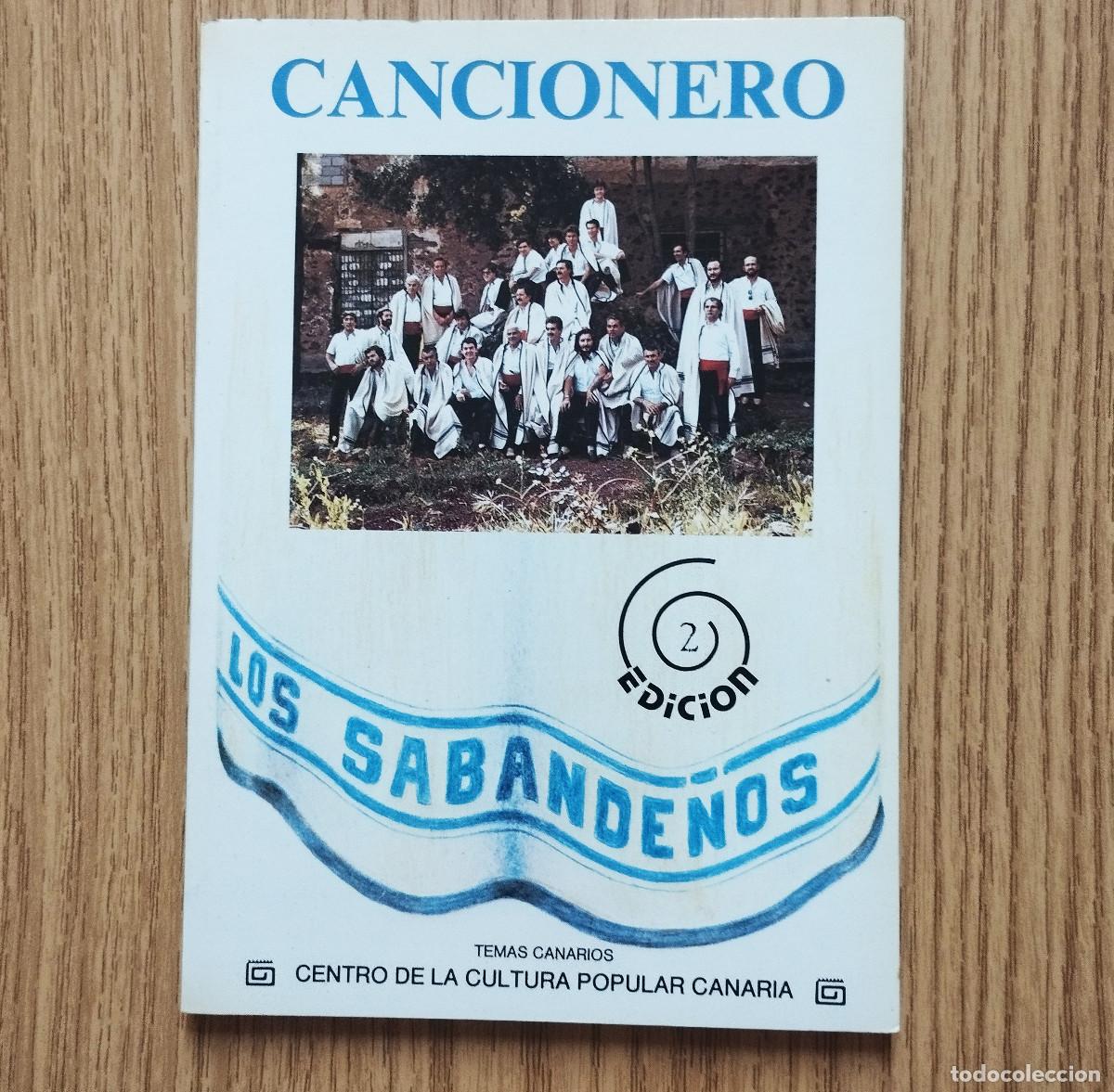 Libros de segunda mano: Libro CANCIONERO DE LOS SABANDE&Ntilde;OS | Tenerife / Canarias