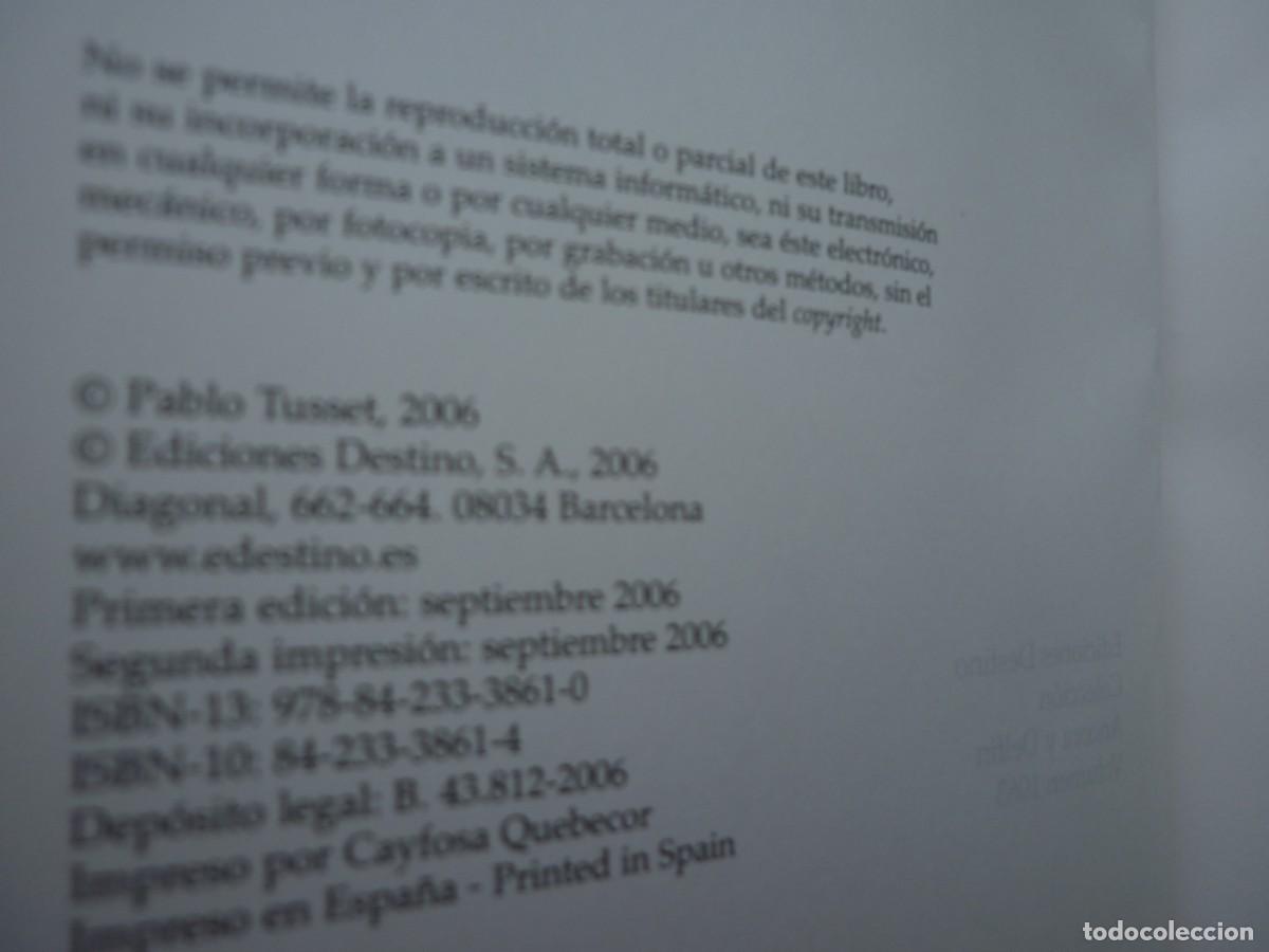 Libros de segunda mano: EN EL NOMBRE DEL CERDO DE PABLO TUSSET- 2006 - Foto 4