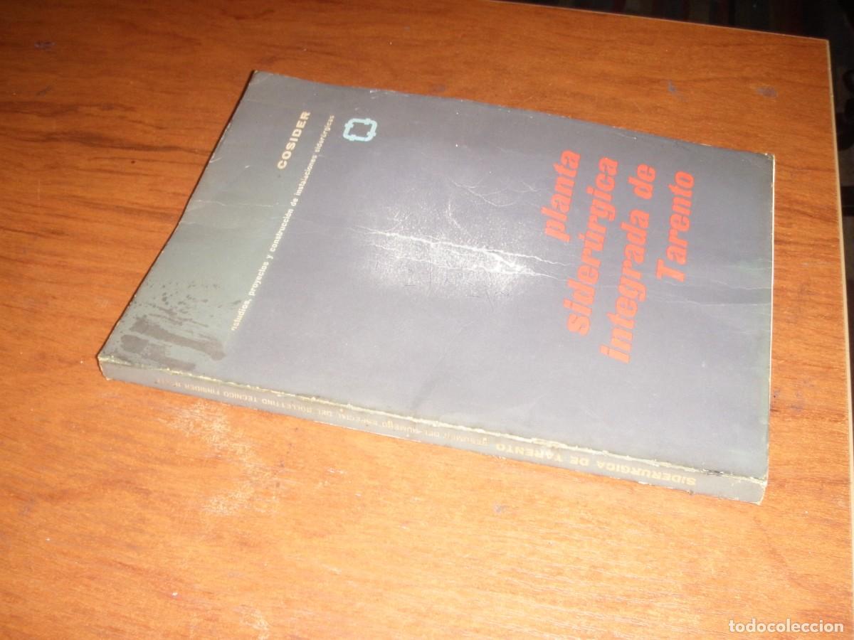 Libros de segunda mano: LIBRO PLANTA SIDERUGICA INTEGRADA DE TARENTO UNICO!!! - Foto 2