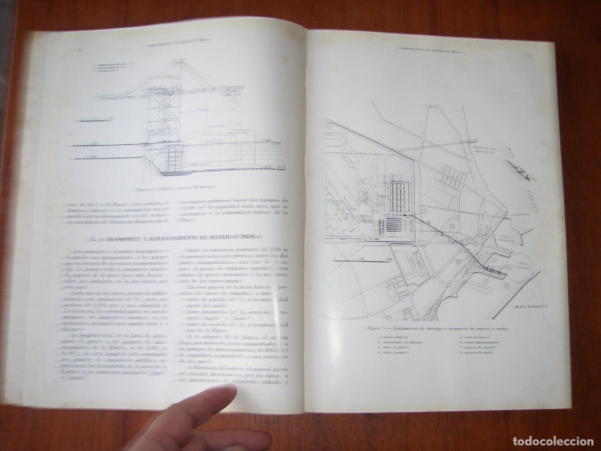 Libros de segunda mano: LIBRO PLANTA SIDERUGICA INTEGRADA DE TARENTO UNICO!!! - Foto 6