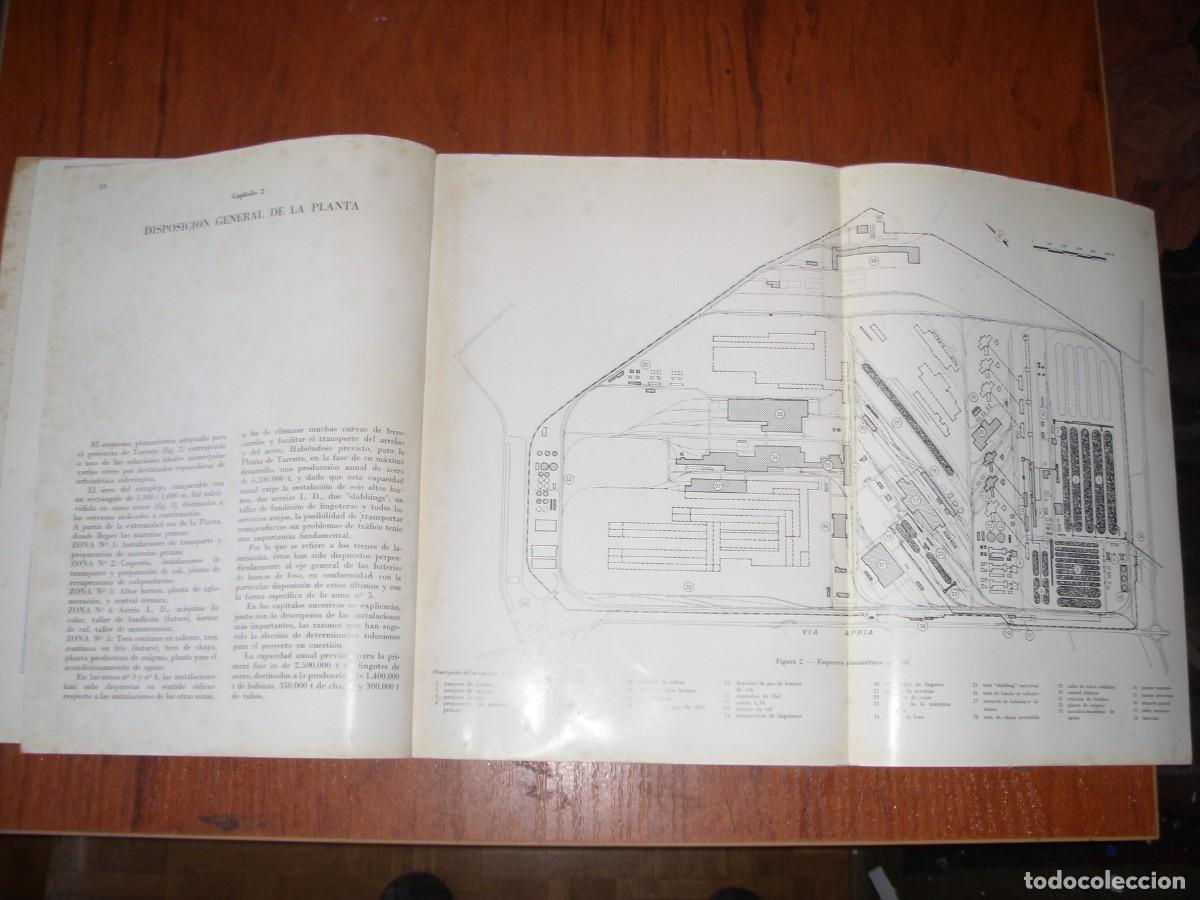 Libros de segunda mano: LIBRO PLANTA SIDERUGICA INTEGRADA DE TARENTO UNICO!!! - Foto 10