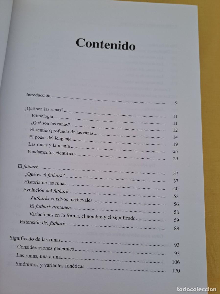 Libros de segunda mano: MACARENA ROJO GONZALEZ - COMO INTERPRETAR LAS RUNAS - EDICIONES LIBSA 2011 - Foto 3