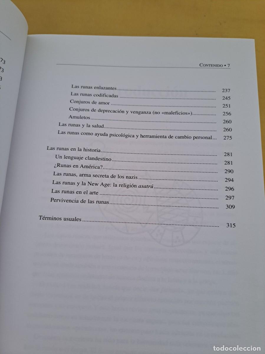 Libros de segunda mano: MACARENA ROJO GONZALEZ - COMO INTERPRETAR LAS RUNAS - EDICIONES LIBSA 2011 - Foto 5