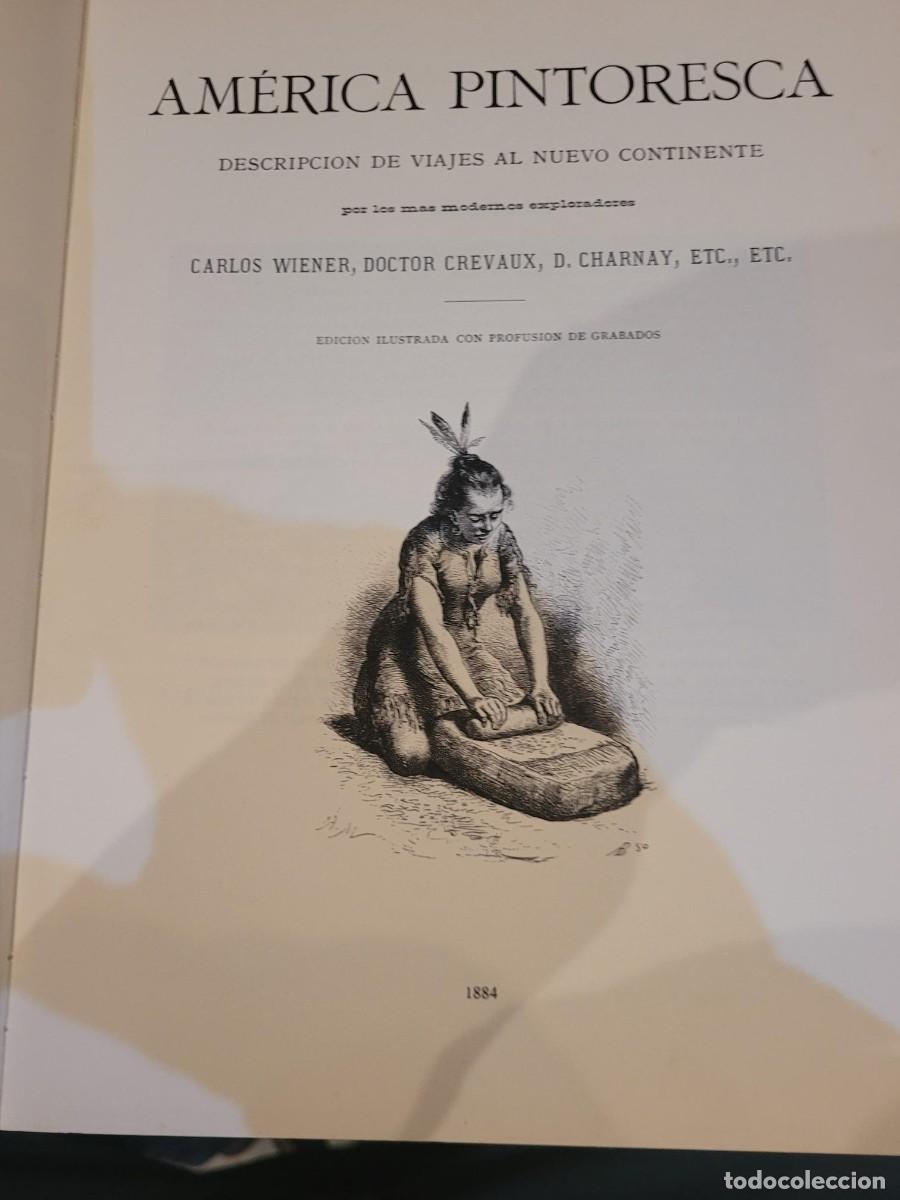 Libros de segunda mano: Libro de grabados de america facsimil... muy bueno - Foto 1
