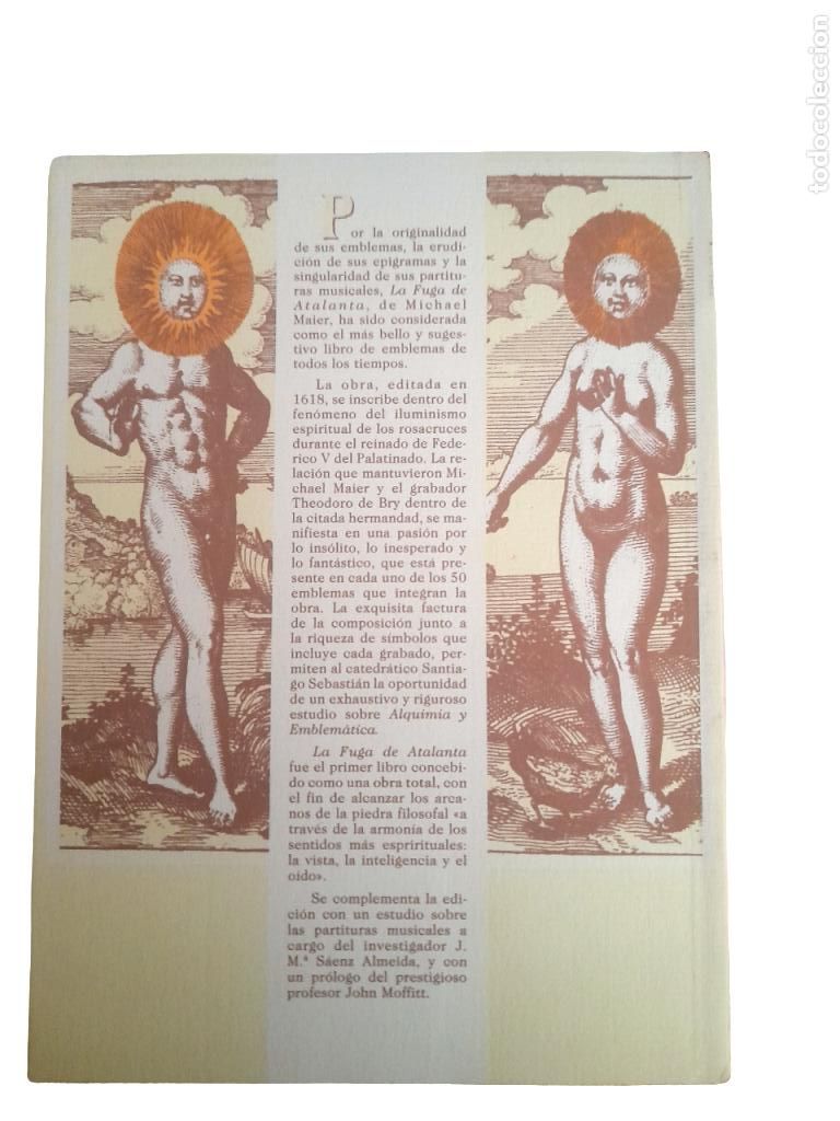 Libros de segunda mano: Alquimia. La Fuga de Atalanta - Foto 2
