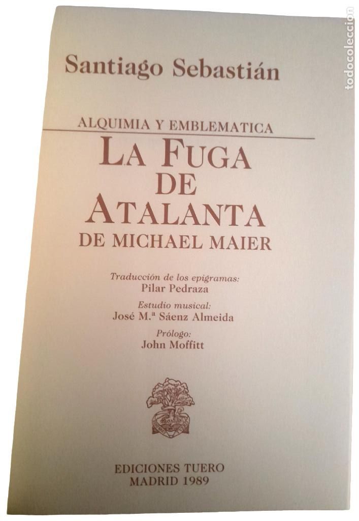 Libros de segunda mano: Alquimia. La Fuga de Atalanta - Foto 3