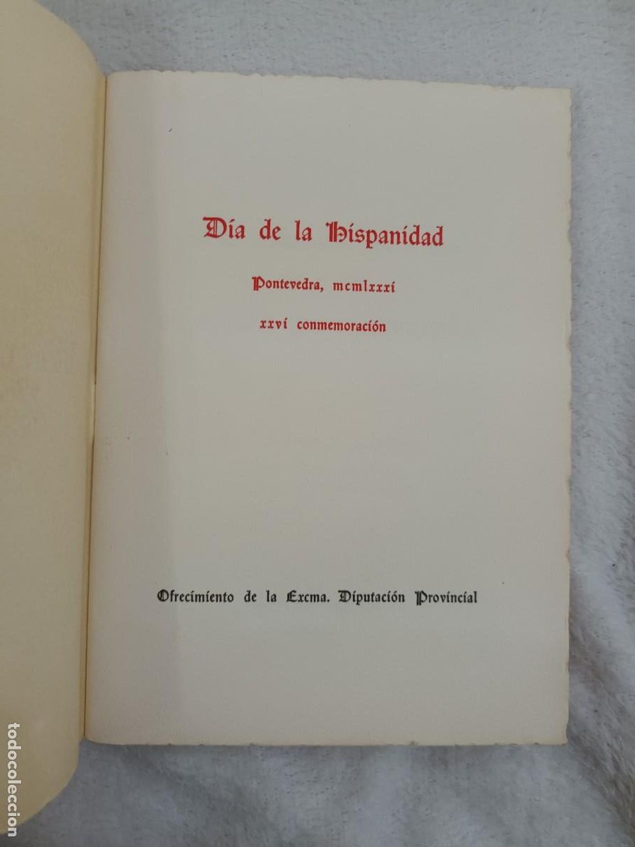 Libros de segunda mano: DIA DE LA HISPANIDAD. 12-OCTUBRE-1981. PONTEVEDRA. EN EL CENTENARIO ... EL P. ISLA EN PONTEVEDRA - Foto 3
