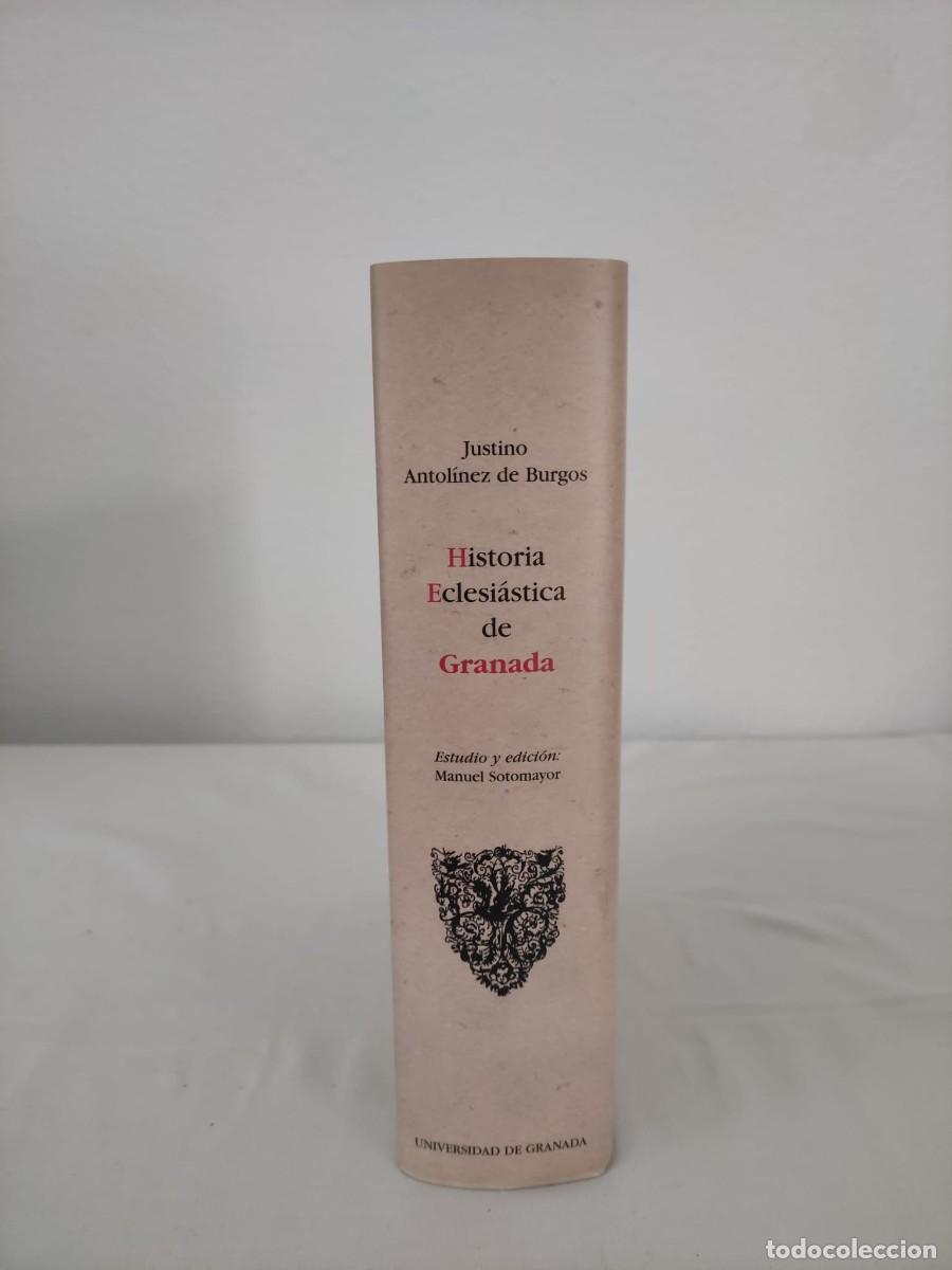 Libros de segunda mano: Historia Eclesi&aacute;stica de Granada. - Antol&iacute;nez de Burgos, Justino. - Foto 2