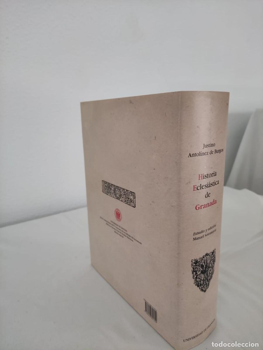 Libros de segunda mano: Historia Eclesi&aacute;stica de Granada. - Antol&iacute;nez de Burgos, Justino. - Foto 3