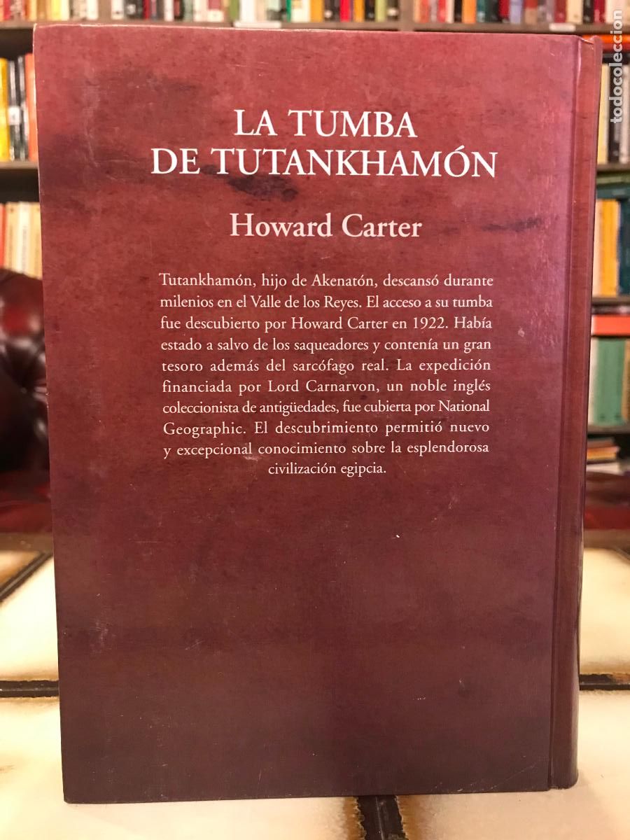 Libros de segunda mano: La tumba de Tutankham&oacute;n. Howard Carter - Foto 2
