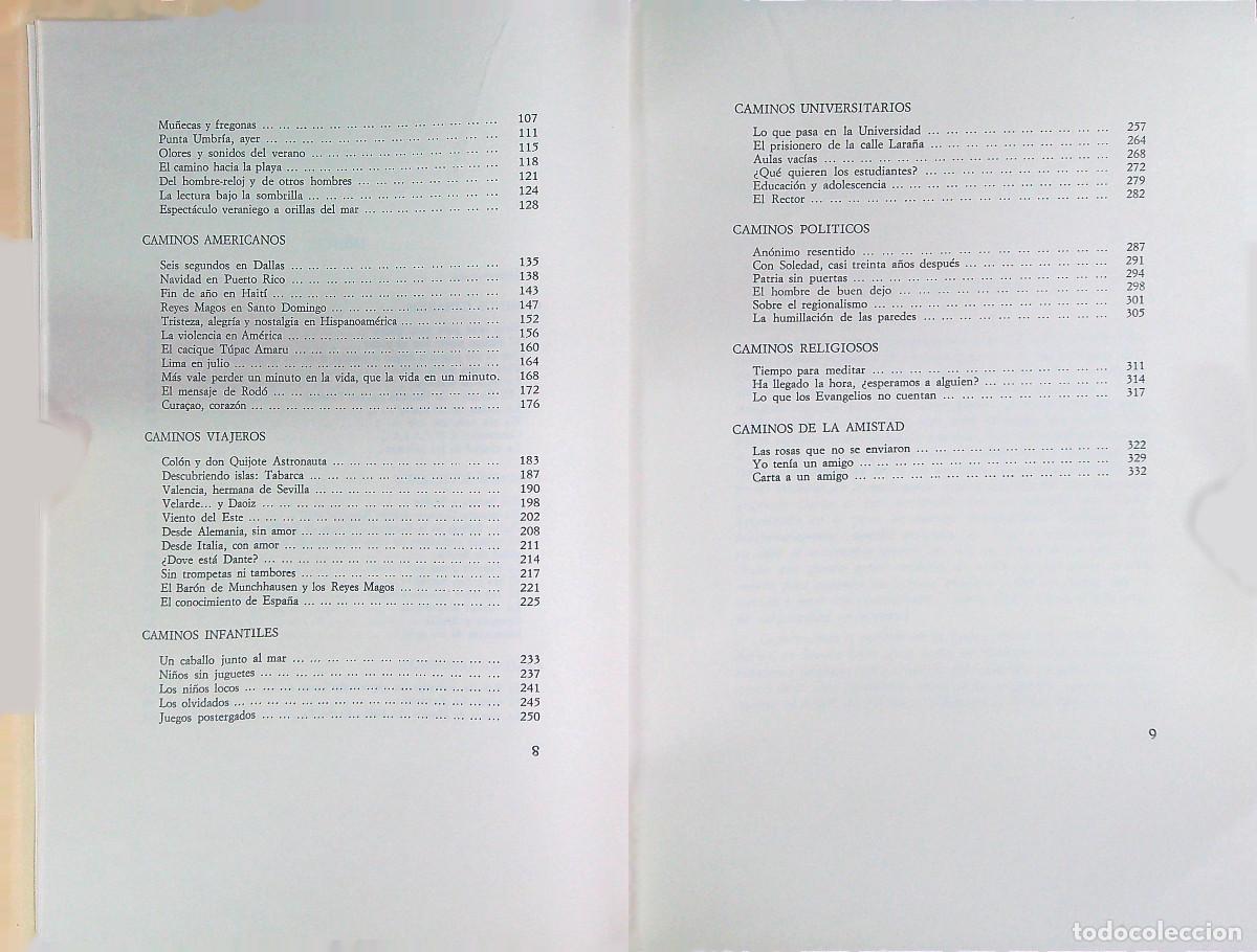 Libros de segunda mano: SO&Ntilde;ANDO CAMINOS - FRANCISCO MORALES PADR&Oacute;N - 1977 - Foto 3