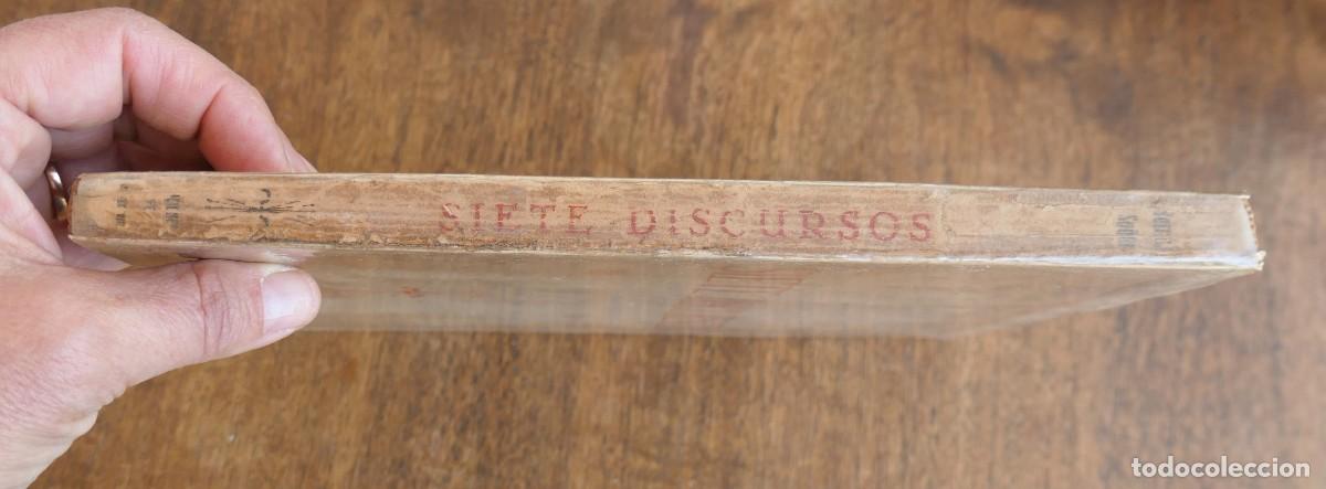 Libros de segunda mano: SIETE DISCURSOS- RAMON SERRANO SU&Ntilde;ER - 1938 - Foto 7