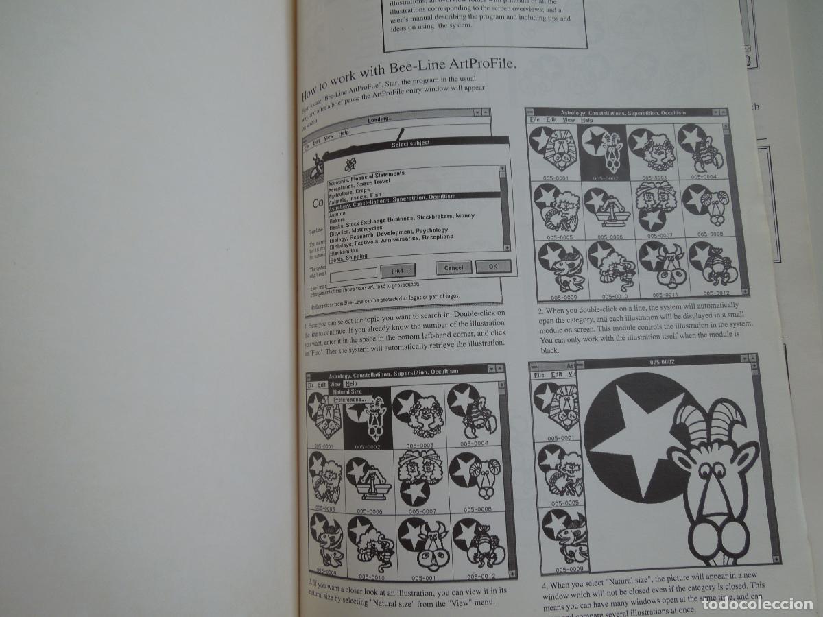 Libros de segunda mano: HOW TO WORK WITH BEE-LINE ART PROFILE MAC VERSION- MIND A WARE DISTRIBUCION S L - Foto 8