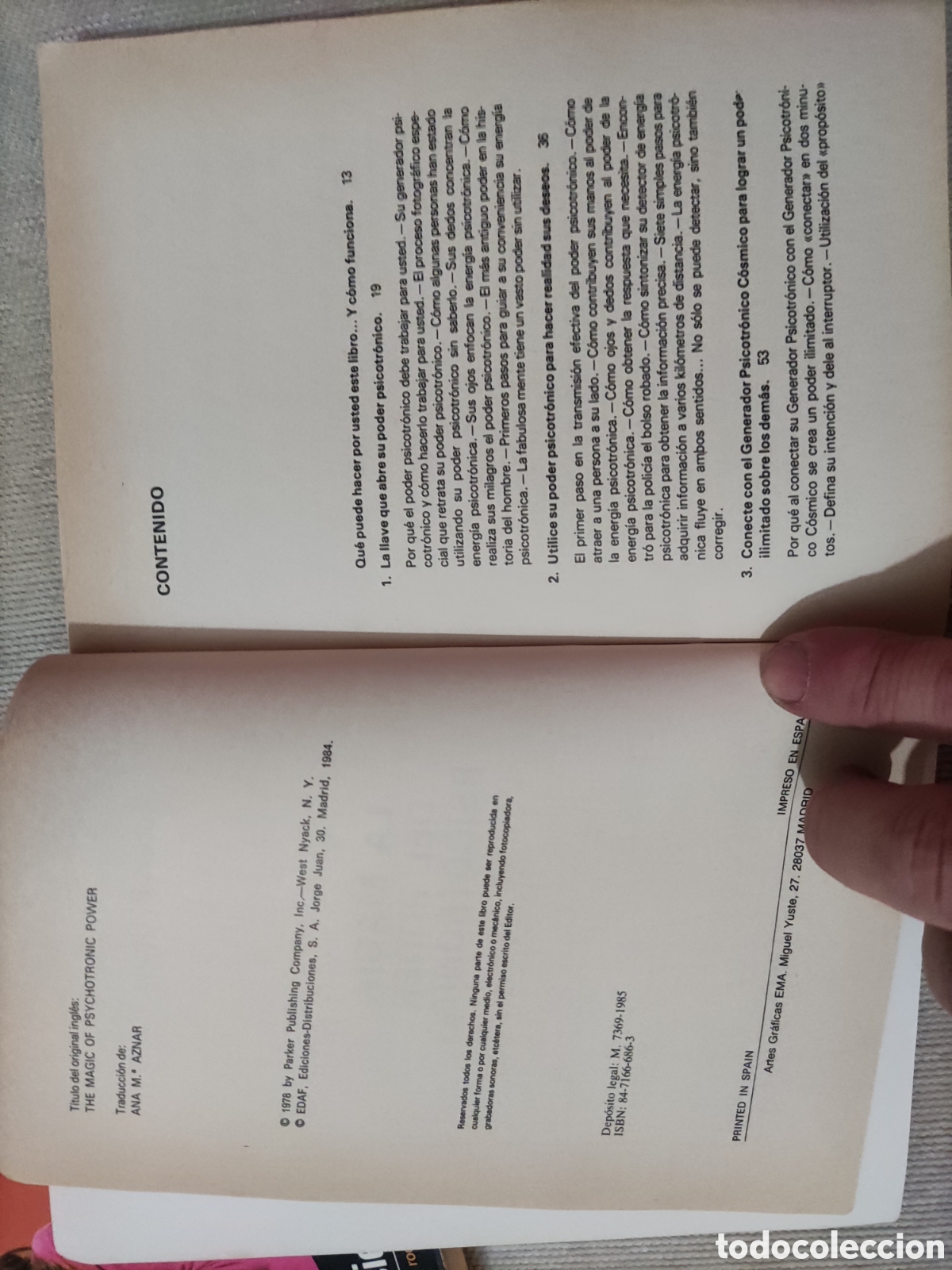 Libros de segunda mano: Psicotronica y La Magia del Poder Psicotronico. - Foto 8