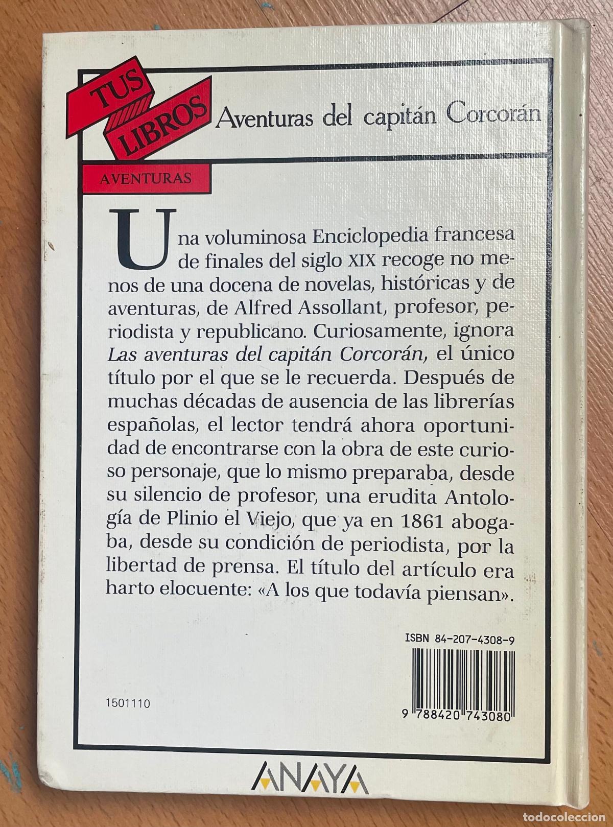 Libros de segunda mano: CAPITAN CORCORAN Alfred Assollant ANAYA - Foto 2