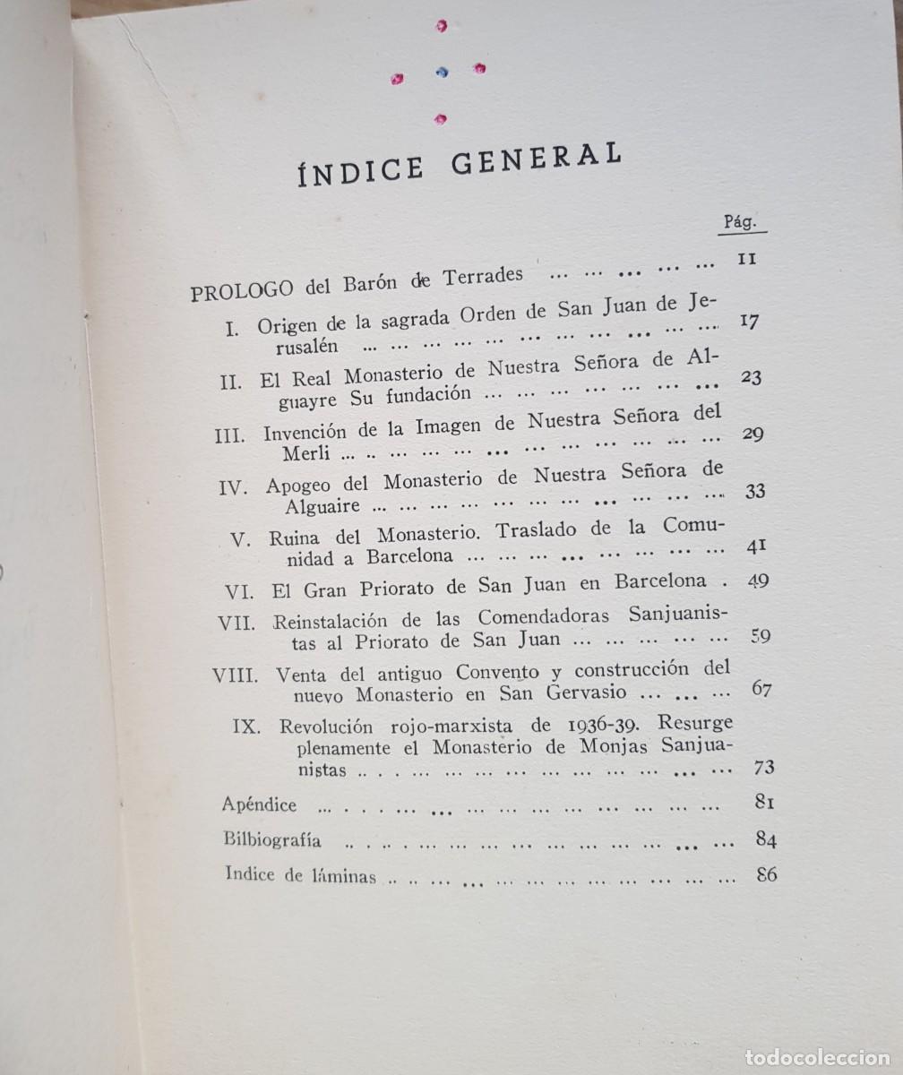 Libros de segunda mano: Monasterio de Alguaire Barcelona - Foto 11