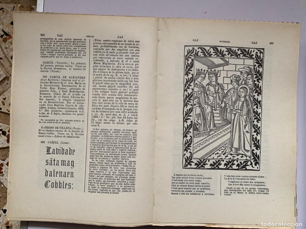 Libros de segunda mano: Cat&aacute;logo de la Bibliotca de Salv&agrave; - Foto 2