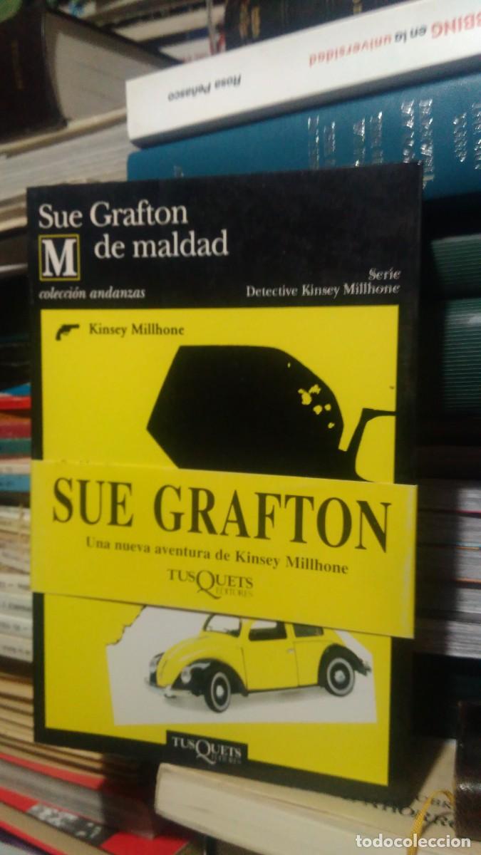 Libros de segunda mano: SUE GRAFTON, M DE MALDAD, ED. TUSQUETS - Foto 1