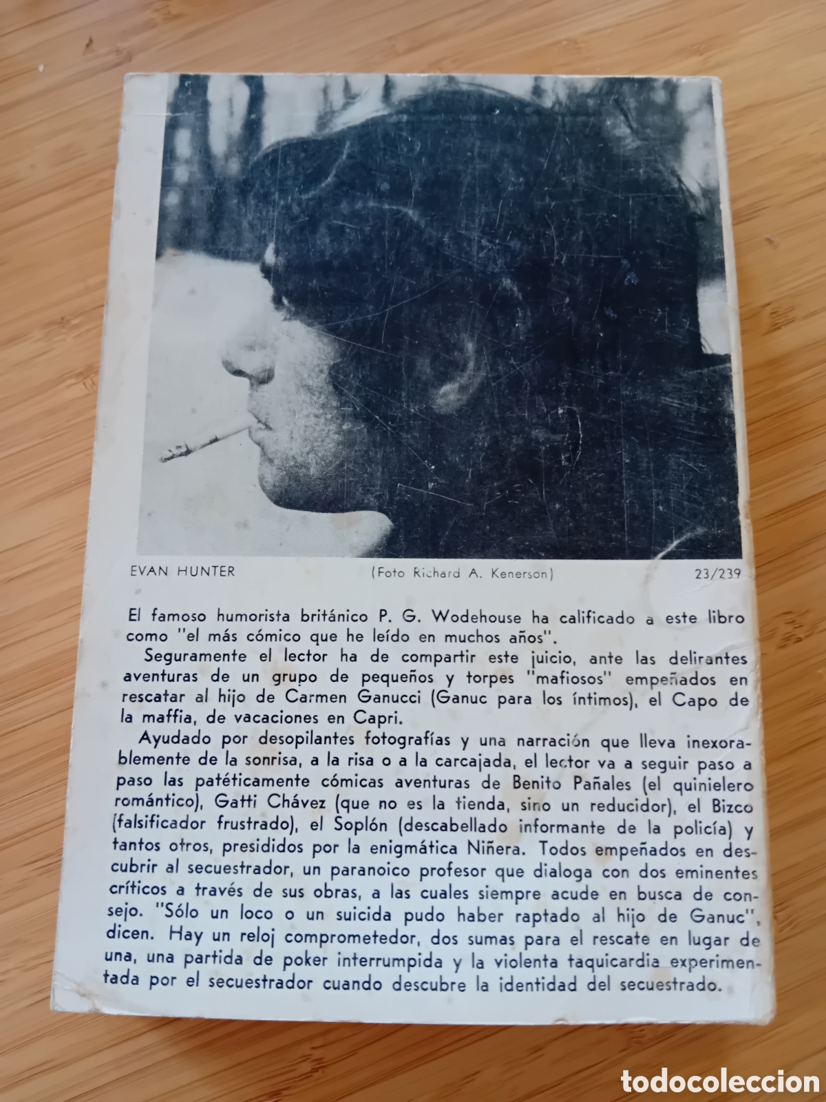 Libros de segunda mano: Todo los mafiosos y la ni&ntilde;era - Evan Hunter (Emec&eacute; 1972) - Foto 2