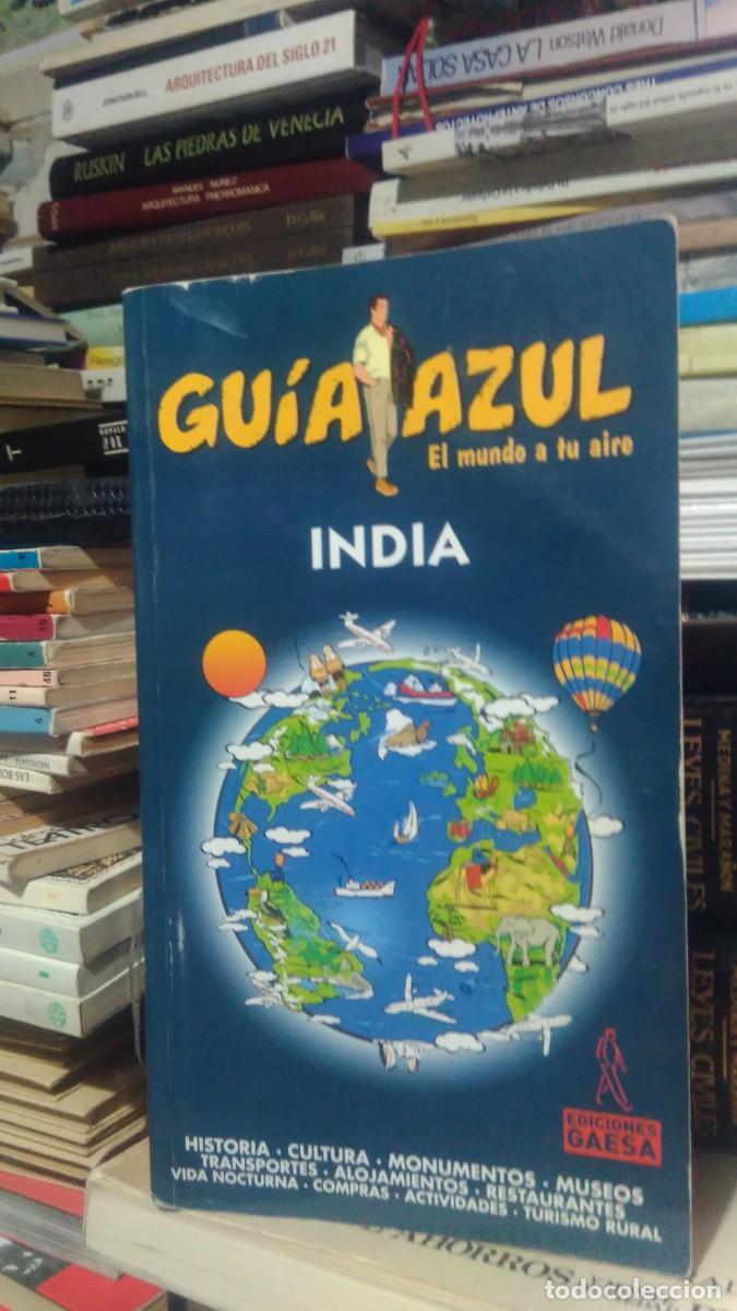 Libros de segunda mano: GU&Iacute;A AZUL, INDIA, ED. GAESA, 2004 - Foto 1
