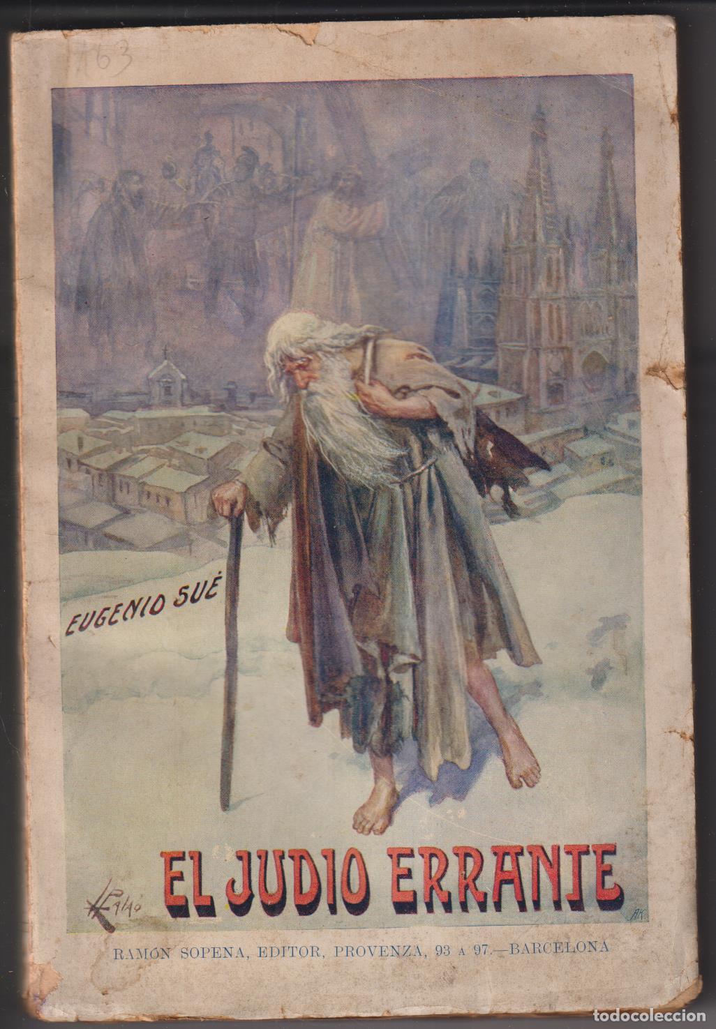 Libros de segunda mano: Eugenio Su&eacute;. El Jud&iacute;o Errante. Editorial Ram&oacute;n Sopena (1930) - Foto 1